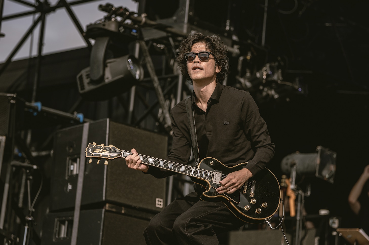 藤田顕（G / 佐野元春 & THE COYOTE BAND）（撮影：井上嘉和）