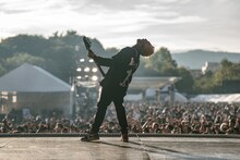 NAOKI（B, Vo / 10-FEET）（撮影：井上嘉和）