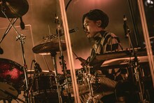 くるりのサポートを務めた石若駿。（撮影：井上嘉和）