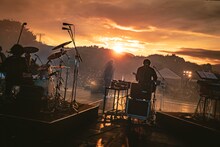 ASKAのステージの様子。（撮影：井上嘉和）