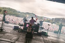 RIP SLYMEのステージの様子。（撮影：井上嘉和）