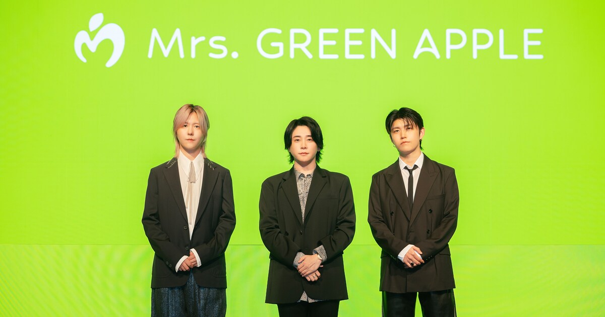 Mrs. GREEN APPLE“フェーズ2”が年内をもって完結、来年1月1日から 
