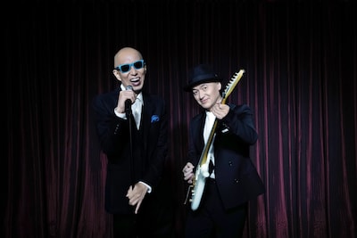 左からサンプラザ中野くん、パッパラー河合。