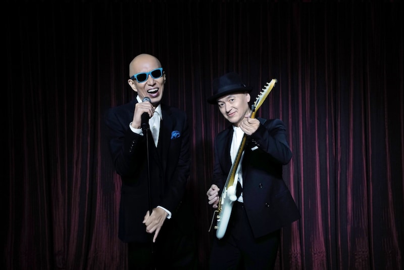 左からサンプラザ中野くん、パッパラー河合。