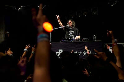 石毛輝（the telephones）（撮影：大橋祐希）