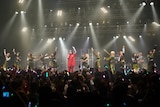 GANG PARADE、石毛輝(the telephones)。(撮影:大橋祐希)