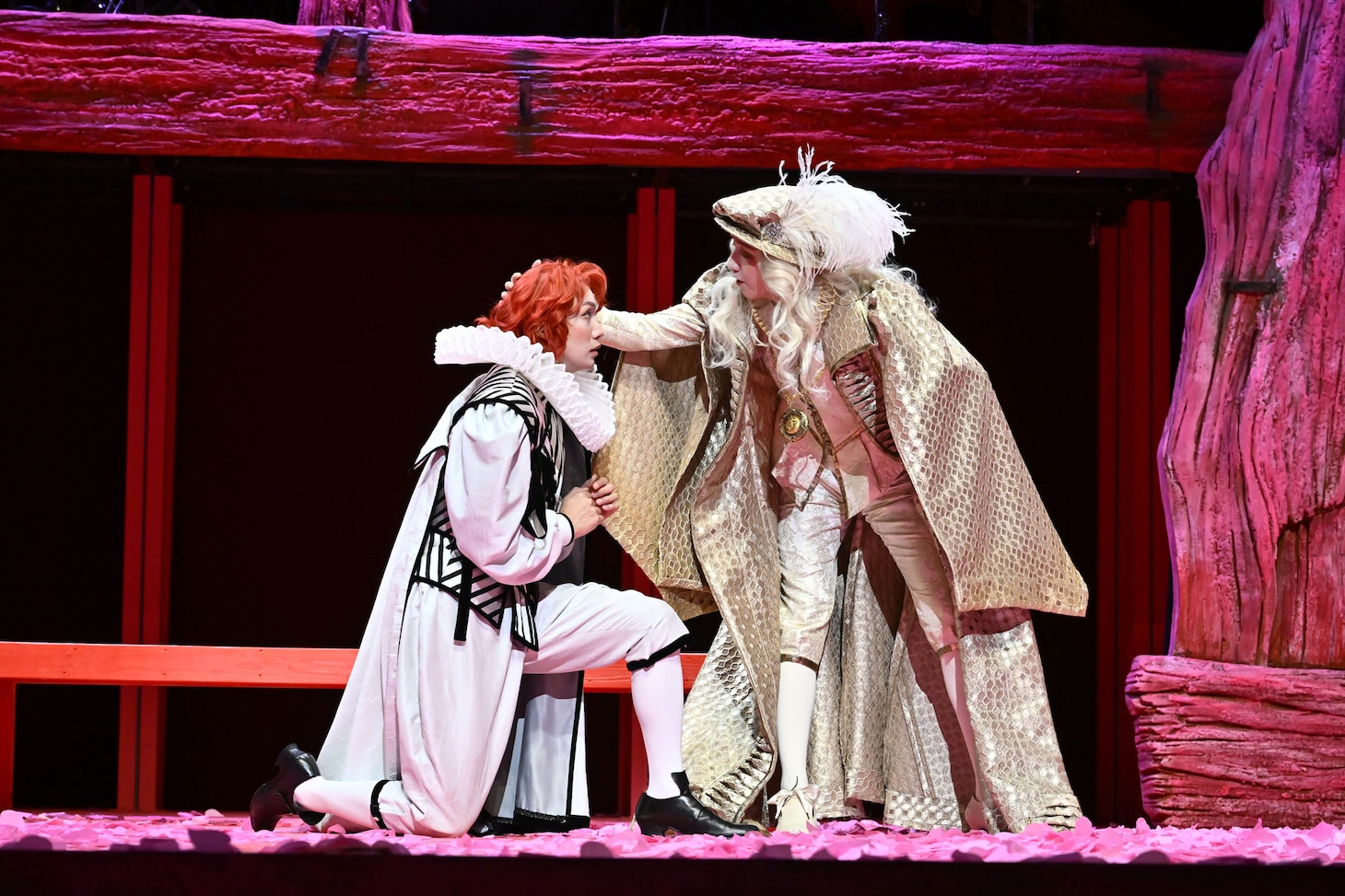 「十二夜」ゲネプロより。（撮影：阿部章仁）