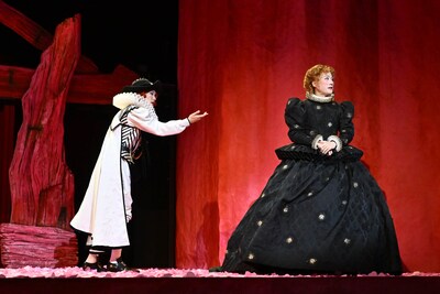 「十二夜」ゲネプロより。（撮影：阿部章仁）