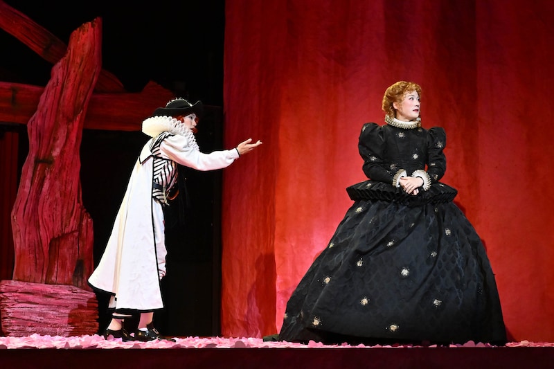 「十二夜」ゲネプロより。（撮影：阿部章仁）