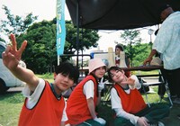 「恋に至る病」より、長尾謙杜と山田杏奈によってインスタントカメラで撮影された写真。