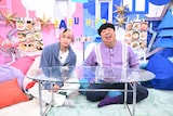 佐久間大介(Snow Man)と日村勇紀(バナナマン)。©︎日本テレビ
