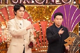 「Golden SixTONES」より。左から北村匠海(DISH//)、矢本悠馬。 ©日本テレビ