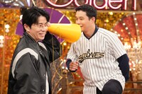 「Golden SixTONES」より。左から藤森慎吾（オリエンタルラジオ）、矢本悠馬。 ©日本テレビ