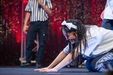 じゃんけんに敗北し本気で悔しがる負けず嫌いの風見和香。