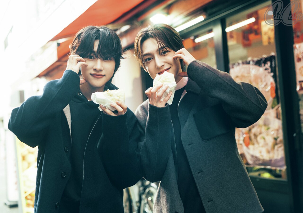 本多大夢×浜川路己＝ROIROMが「CanCam」初登場、2人で“まったり休日