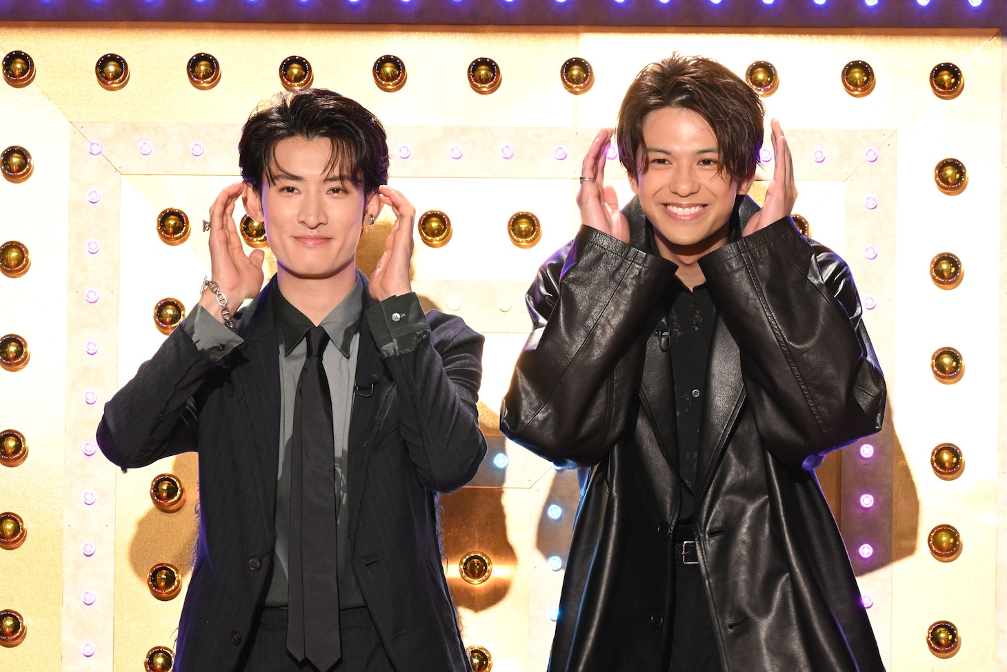 左から向井康二（Snow Man）、森崎ウィン。©日本テレビ