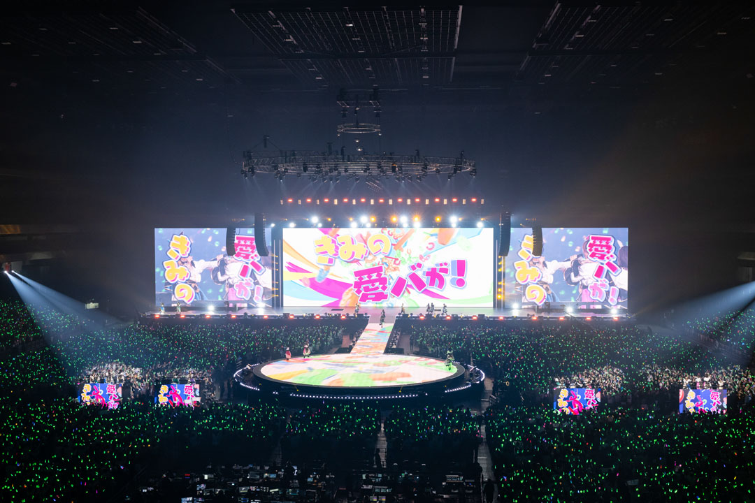 「ウマ娘 プリティーダービー 6th EVENT The New Frontier」秋公演DAY1の様子。©Cygames, Inc.