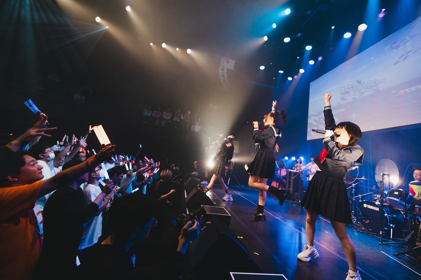 「ゆるめるモ！中学一年生になりました ～13周年は13日の月曜日～」会場の様子。（Photo by ike）