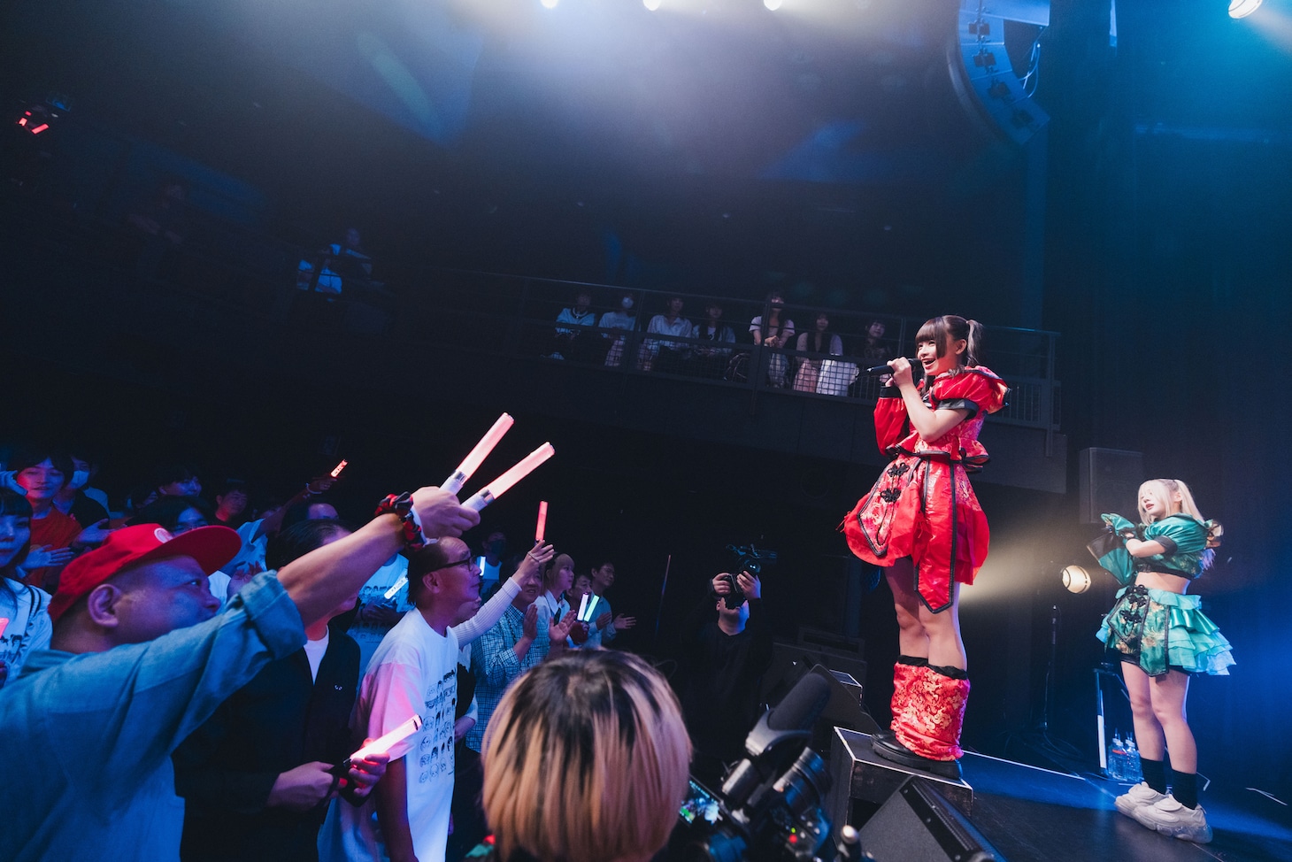 「ゆるめるモ！中学一年生になりました ～13周年は13日の月曜日～」会場の様子。（Photo by ike）