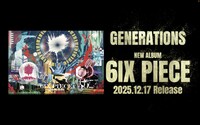 GENERATIONS「6IX PIECE」告知ビジュアル
