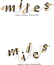 本日大阪で行われたファンクラブ限定ライブ「milet×miles Room #301 vol.2」キービジュアル