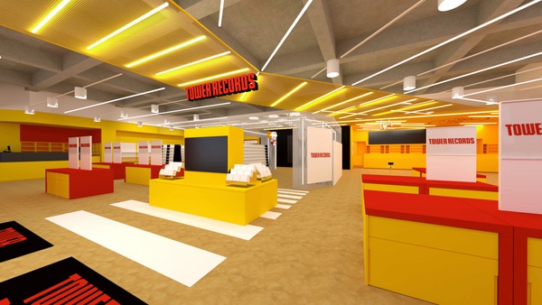 改装後の1階エリアのイメージ図。