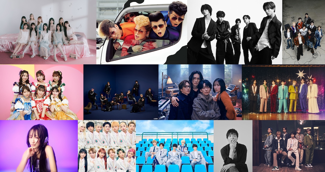 「CDTVライブ！ライブ！」10月27日放送回の出演者。©︎TBS