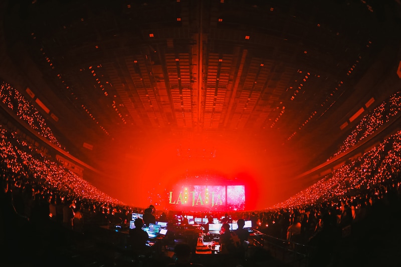 「2025 i-dle first japan tour [ 逢い-dle ]」会場の様子。