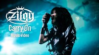 Zilqy「Carry On」ミュージックビデオのサムネイル。