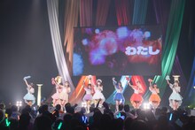 アルテミスの翼「Wings of Artemis ANNIVERSARY 5th ONEMAN LIVE」の様子。