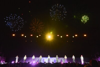 「JO1 5th Anniversary ～祭り～」の様子。©LAPONE ENTERTAINMENT