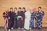 浴衣姿のJO1。「JO1 5th Anniversary ~祭り~」より。©LAPONE ENTERTAINMENT