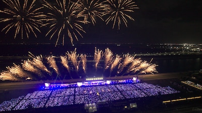 「JO1 5th Anniversary ～祭り～」の様子。©LAPONE ENTERTAINMENT