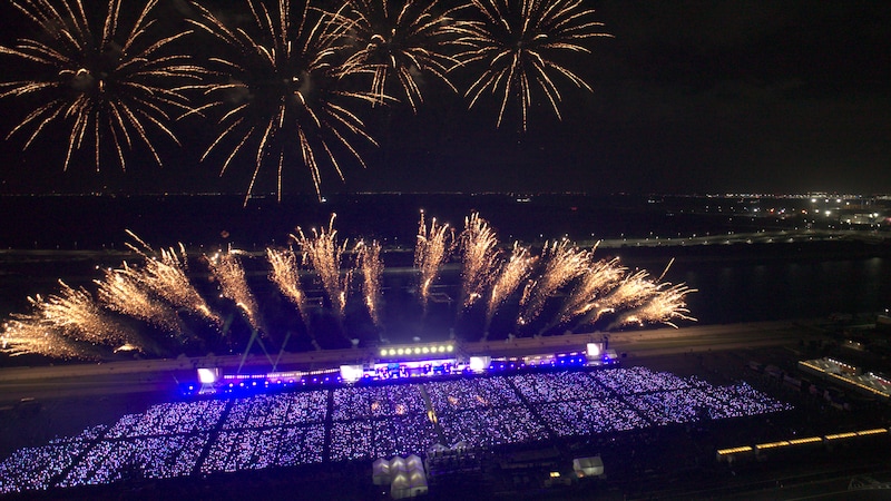 「JO1 5th Anniversary ～祭り～」の様子。©LAPONE ENTERTAINMENT