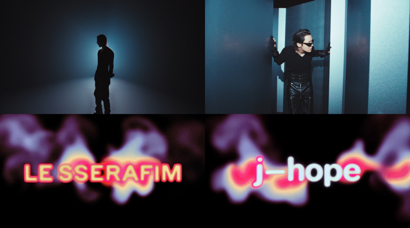 LE SSERAFIM「SPAGHETTI」フィーチャリングティザーより。 (P)&(C) SOURCE MUSIC