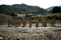 スチャダラパー「ビート道 feat. ロボ宙」ミュージックビデオ撮影の様子。