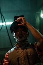 スチャダラパー「ビート道 feat. ロボ宙」ミュージックビデオ撮影の様子。