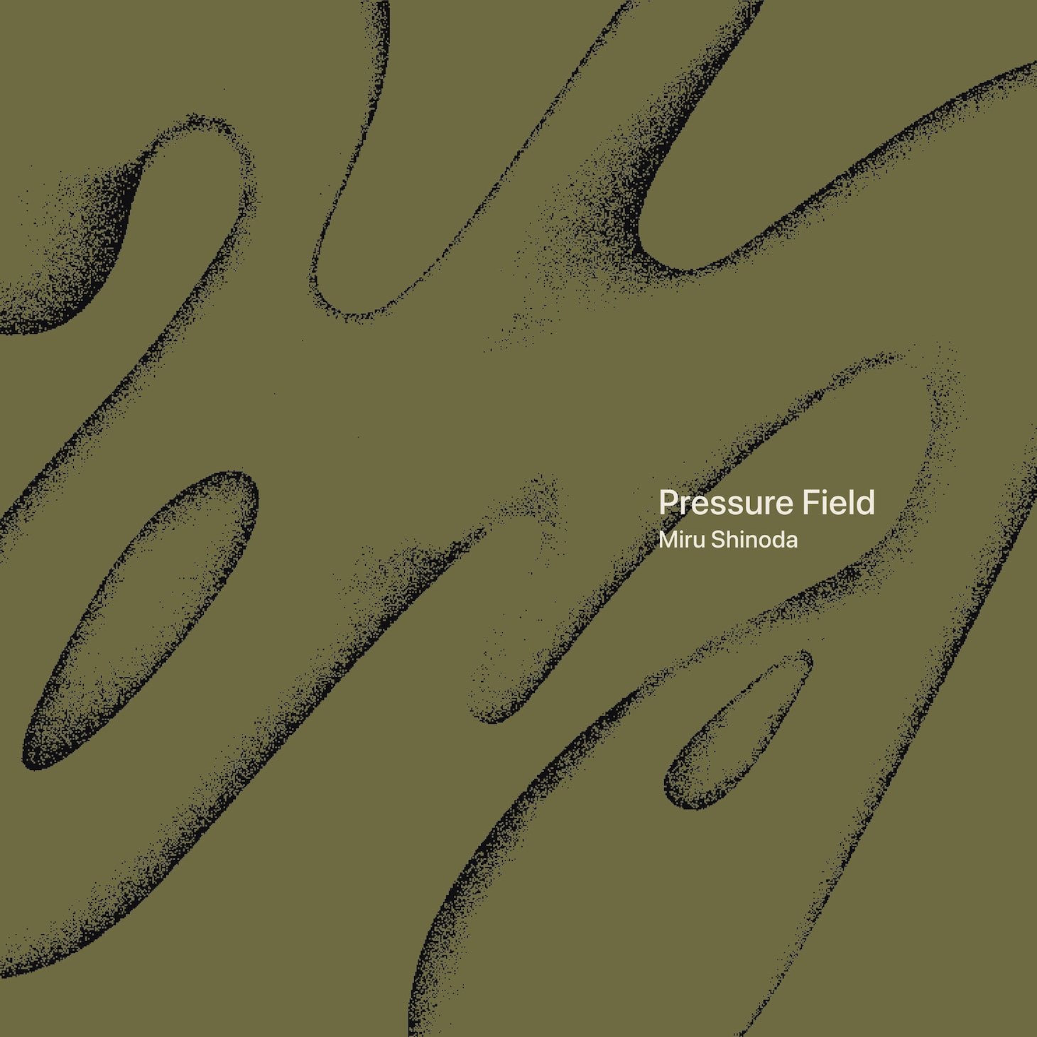 篠田ミル「Pressure Field」配信ジャケット