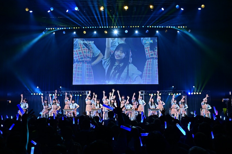 「僕青祭2025」より「空色の水しぶき」パフォーマンスの様子。（撮影：斉藤明）