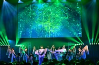 「僕青祭2025」より学園祭ブロック「竹取物語」の様子。（撮影：斉藤明）