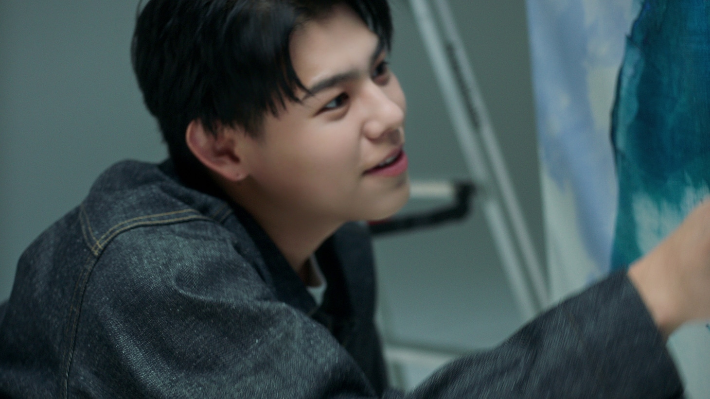 LEO。BE:FIRSTが出演する、ユニリーバ・ジャパンの新Web CM「#DRAW_YOURSELF」より。