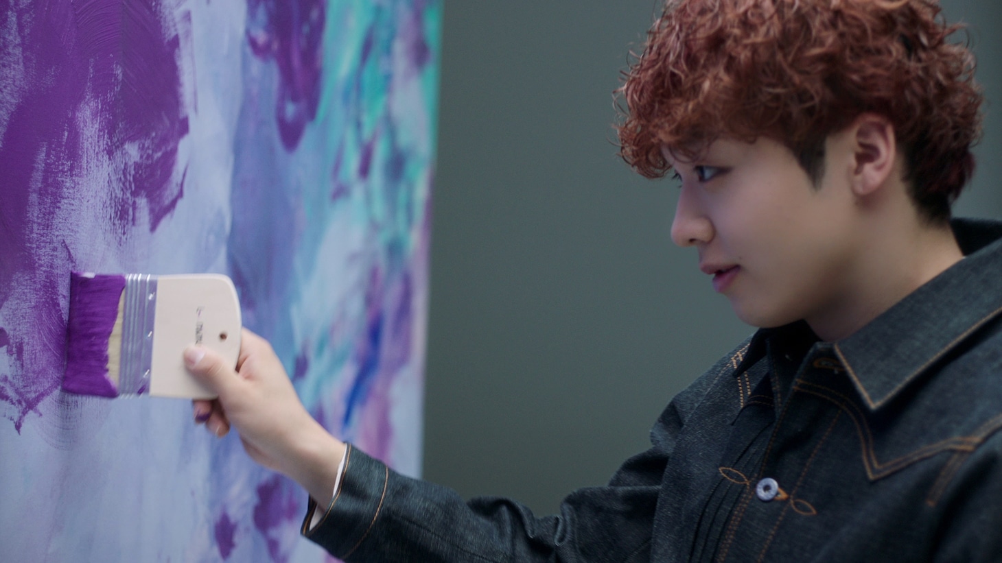 RYUHEI。BE:FIRSTが出演する、ユニリーバ・ジャパンの新Web CM「#DRAW_YOURSELF」より。