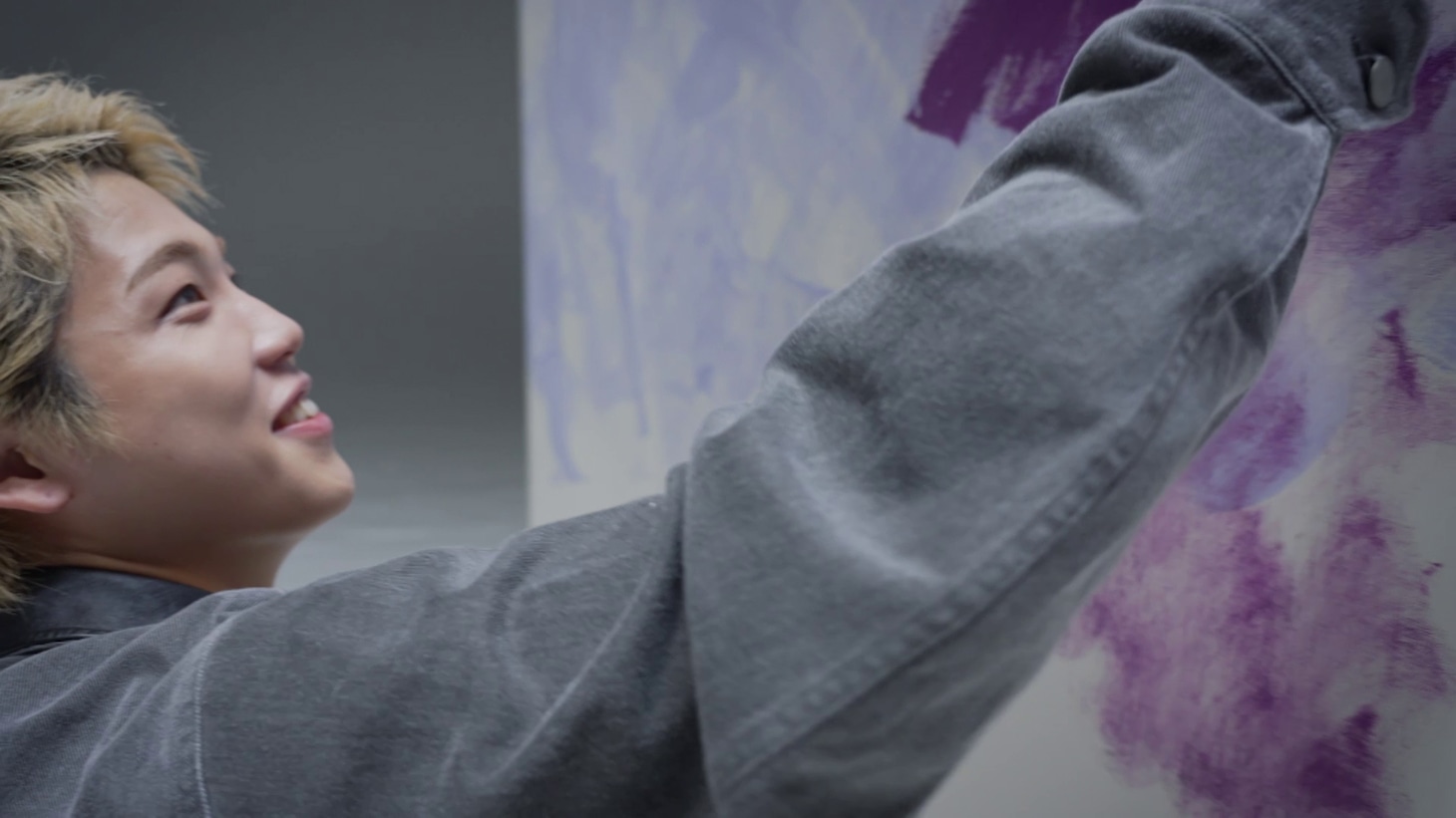 SHUNTO。BE:FIRSTが出演する、ユニリーバ・ジャパンの新Web CM「#DRAW_YOURSELF」ビハインド映像より。