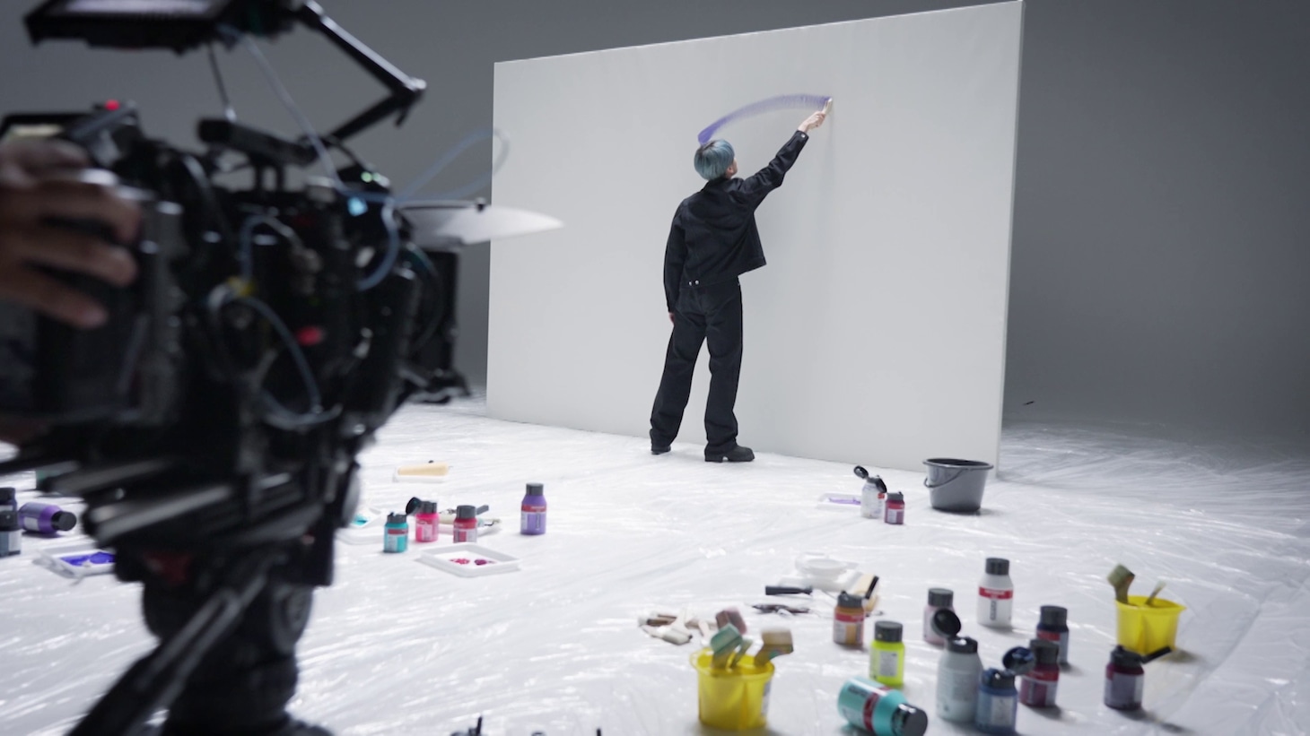 BE:FIRSTが出演する、ユニリーバ・ジャパンの新Web CM「#DRAW_YOURSELF」ビハインド映像より。