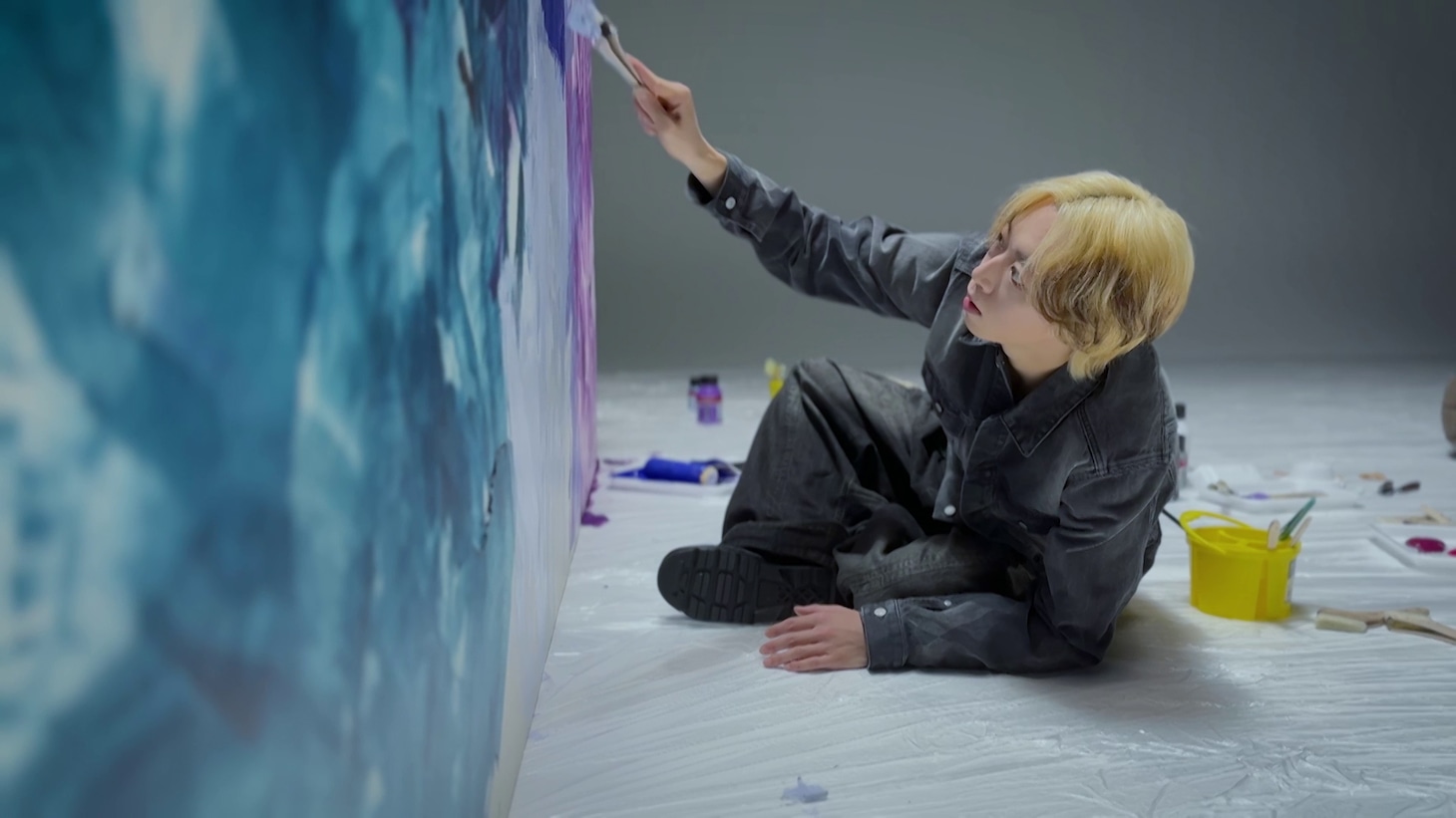 SOTA。BE:FIRSTが出演する、ユニリーバ・ジャパンの新Web CM「#DRAW_YOURSELF」ビハインド映像より。