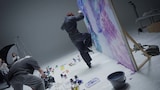 RYUHEI。BE:FIRSTが出演する、ユニリーバ・ジャパンの新Web CM「#DRAW_YOURSELF」ビハインド映像より。