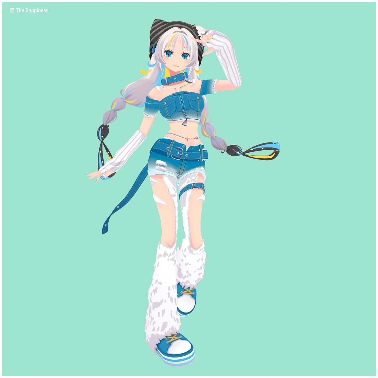 Vシンガー・猫 The Sappiness、作詞作曲ゆうゆのデジタルロック「猫のみぞ知る」配信