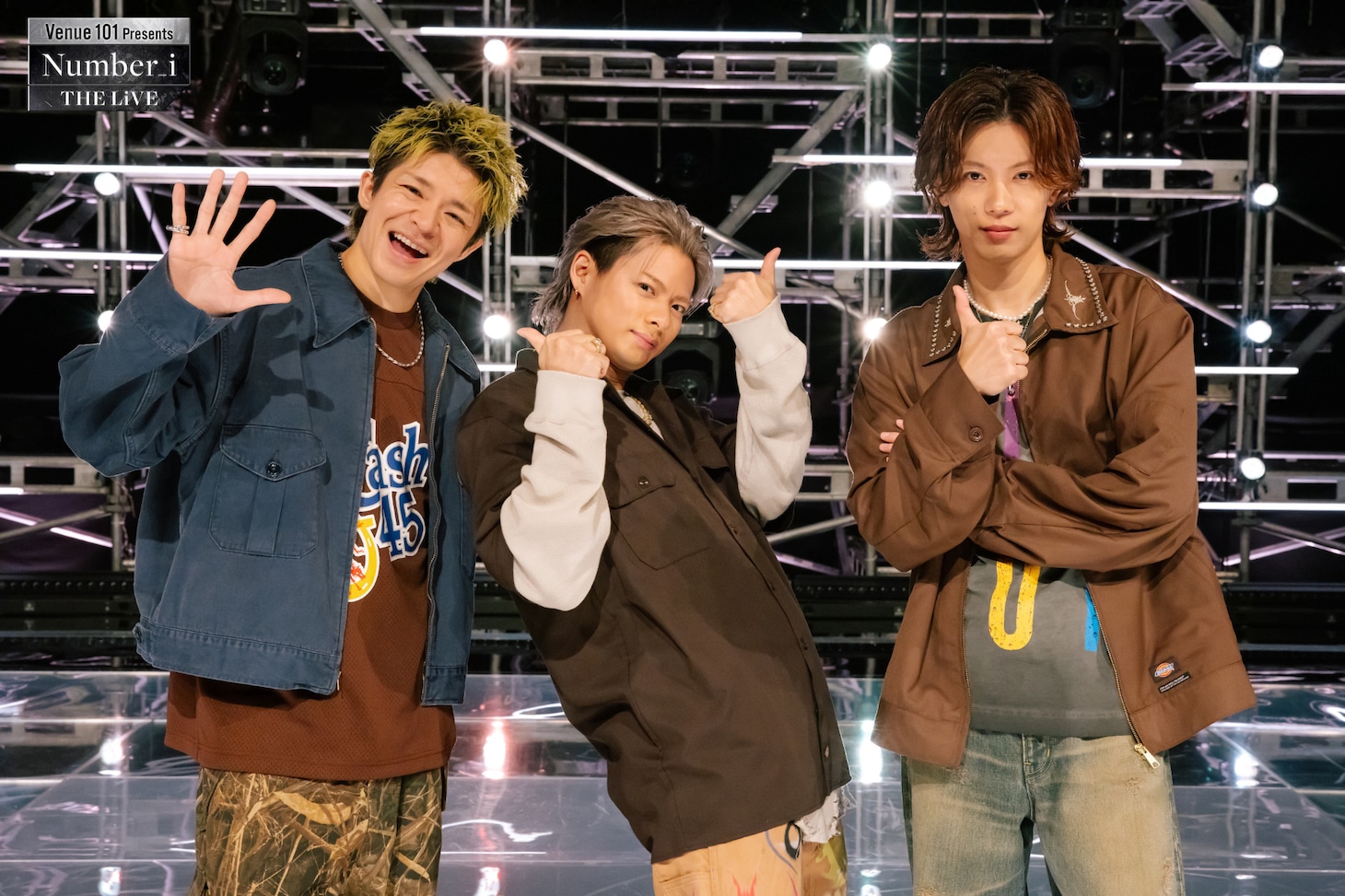 Number_i「Venue101」特番で最新曲から代表曲まで披露