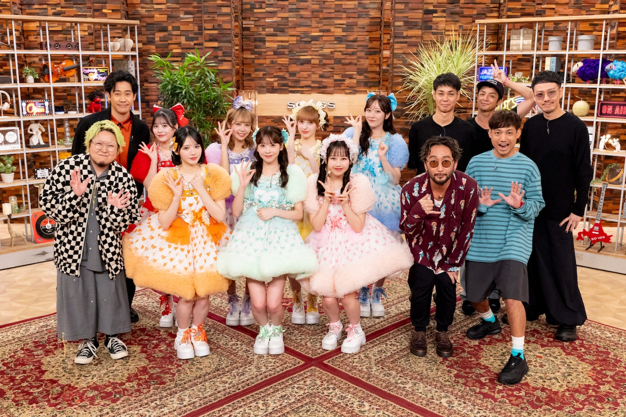 ORANGE RANGE、こっちのけんと、FRUITS ZIPPER共演「SONGS」ヒット曲