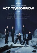 「TOMORROW X TOGETHER WORLD TOUR ＜ACT : TOMORROW＞ IN JAPAN」告知ビジュアル (P)&(C) BIGHIT MUSIC
